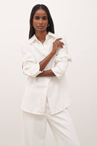 Effortless Oversized Shirt - White