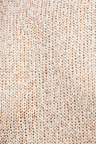 Crochet Knit Mini Shorts - Cream