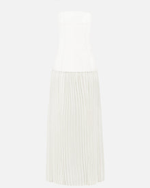 Structured Bodice Gown - White