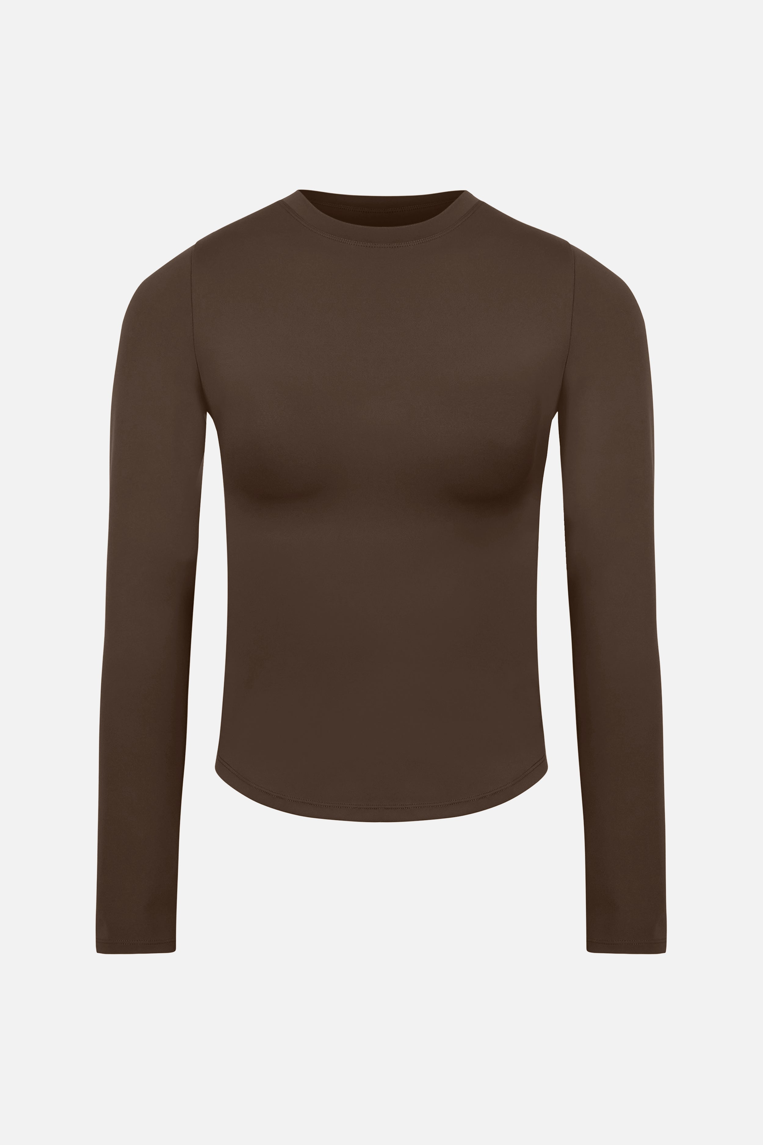 Base Sculpting Long Sleeve Top - Truffle