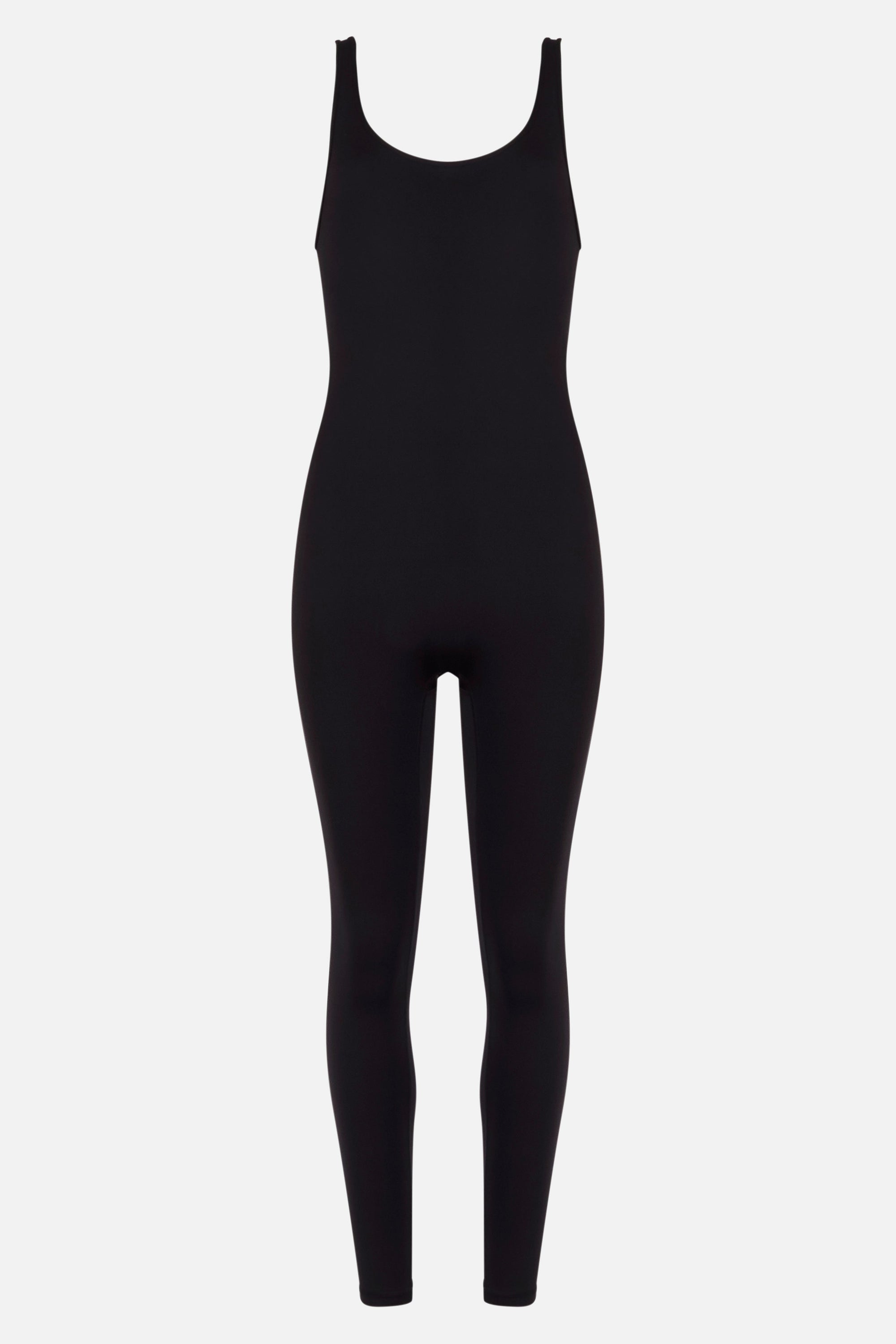 Base Sculpting Tank Unitard - Black