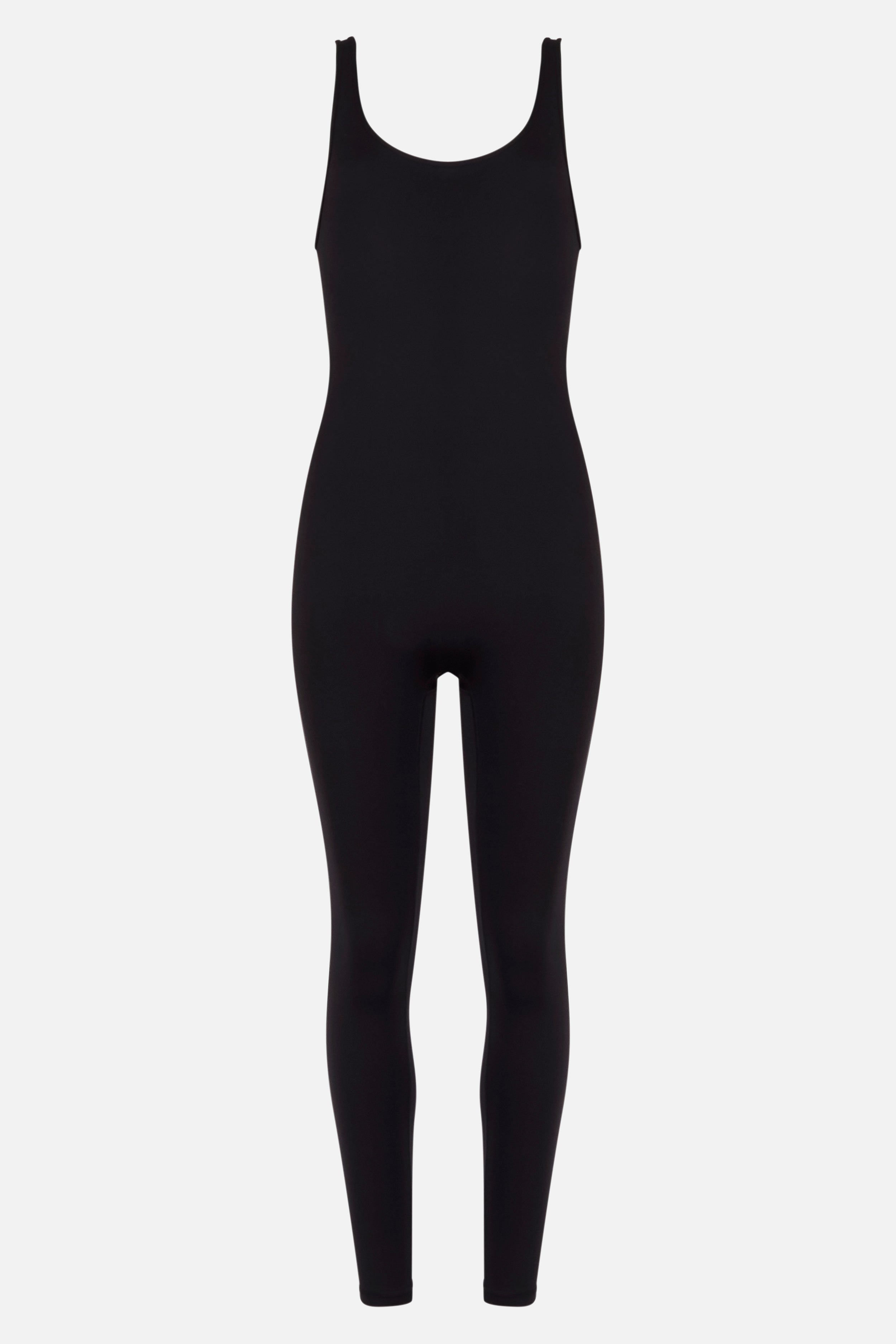 Base Sculpting Tank Unitard - Black