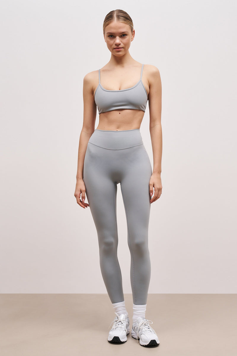 Base Sculpting Leggings - Misty Blue