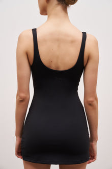 Base Sculpting Tennis Dress - Black