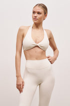 Base Sculpting Twist Front Bra - Tofu