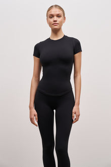 Base Sculpting T Shirt - Black