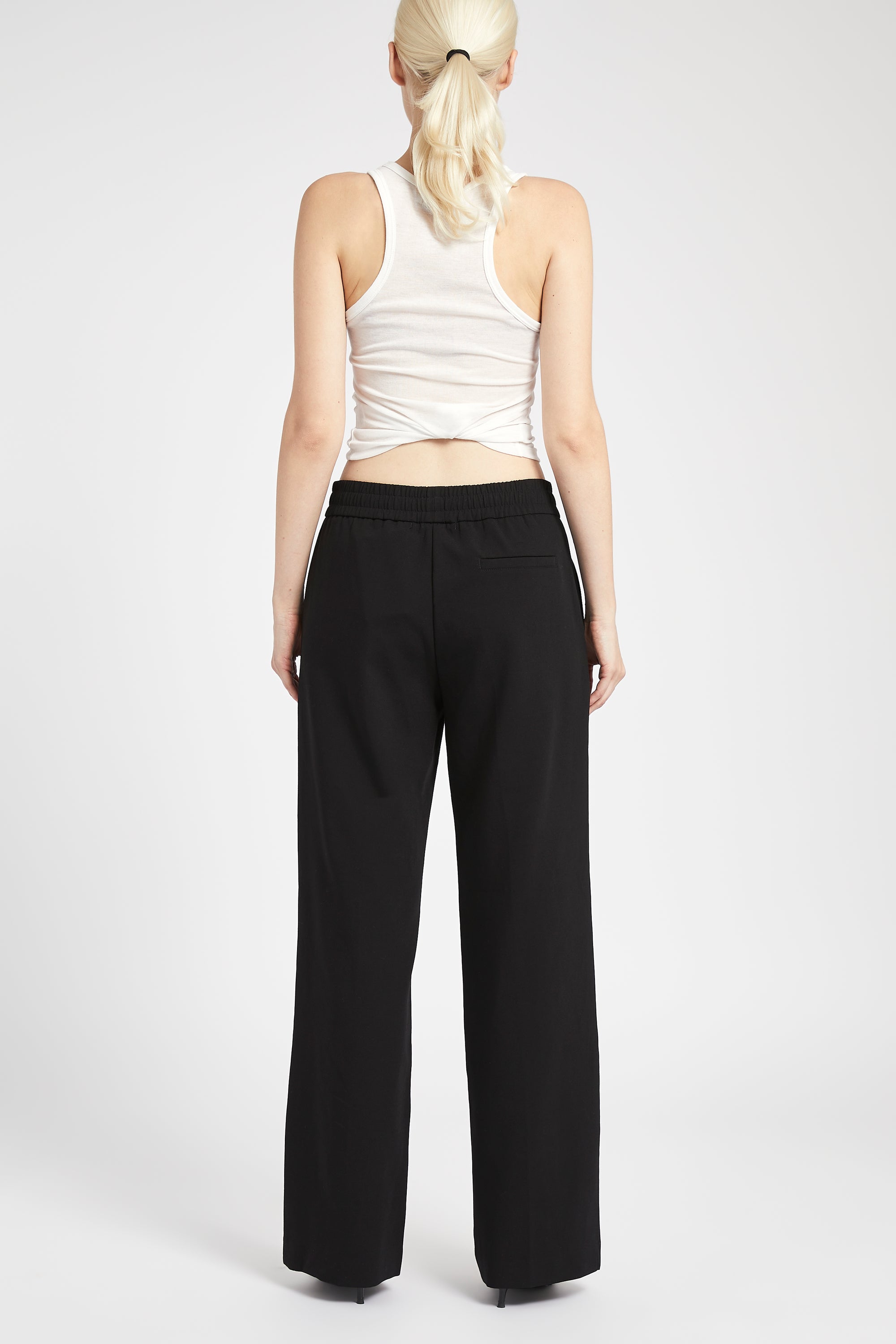 Formal Jogger Trousers - Black