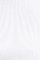 Soft Ribbed Tank Top - White