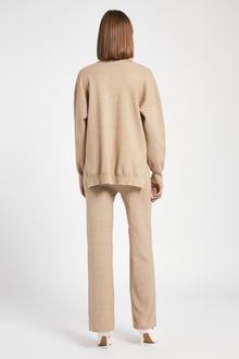 Slouchy Lounge Knit Jumper - Birch