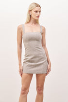 Herringbone Mini Dress - Herringbone