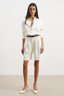 Effortless Oversized Shirt - White