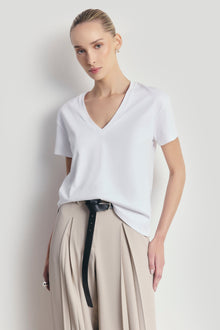 Box Pleat Tailored Wide Leg Trousers - Stone