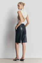 Hooded Halterneck Bodysuit - White