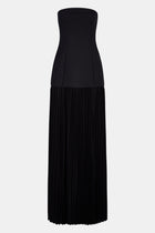 Structured Bodice Gown - Black