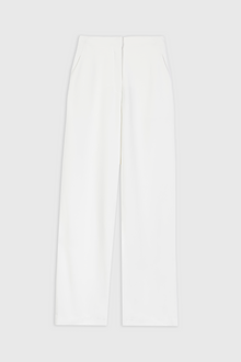 Effortless Wide Leg Trousers - White