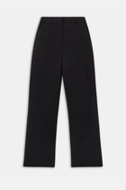 Formal Straight Leg Trousers - Black