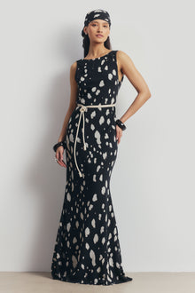 Chiffon Scarf - Abstract Dot