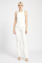 Vest Bodysuit - Ivory