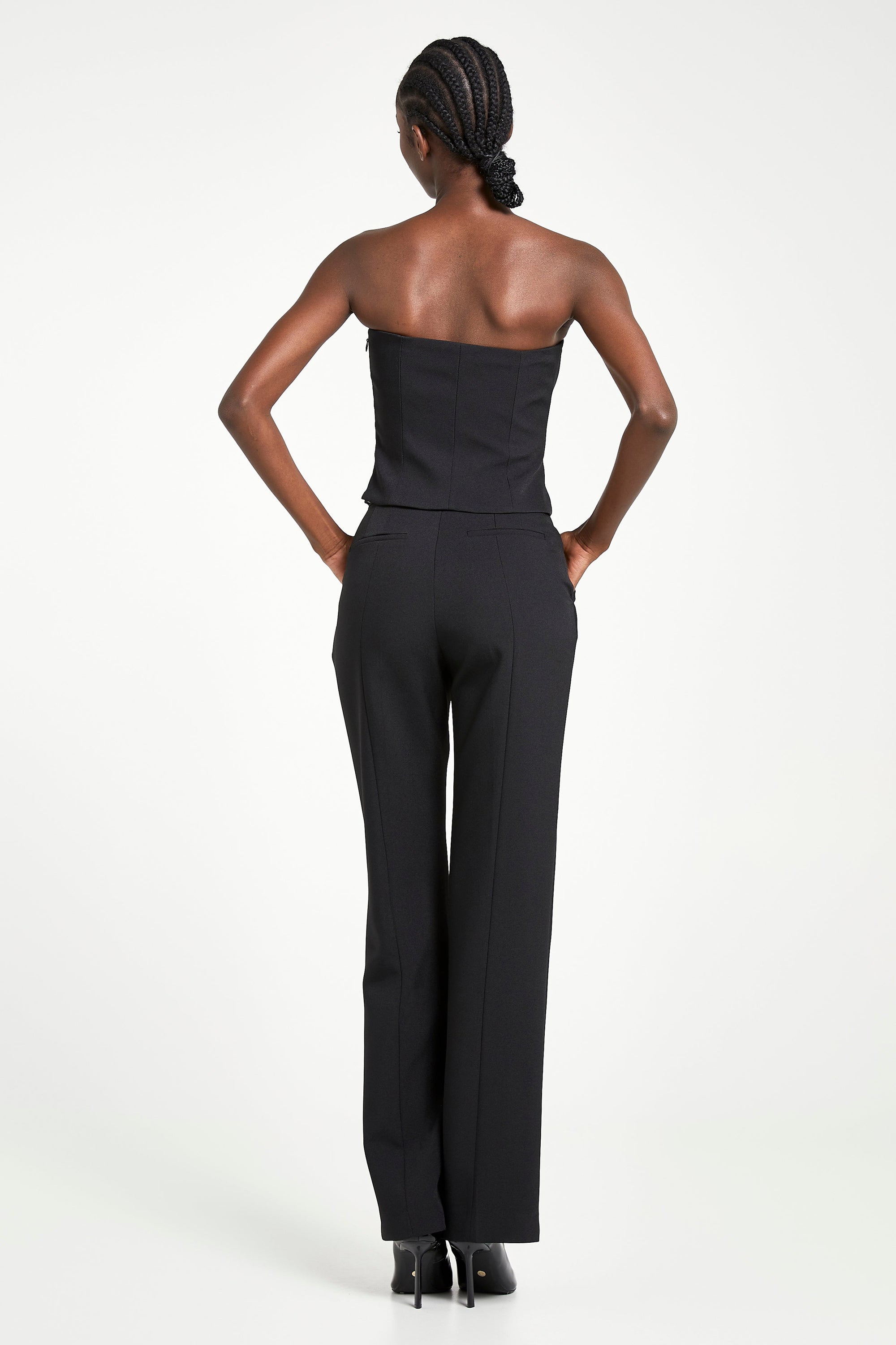 Tailored Strapless Bodice - Black