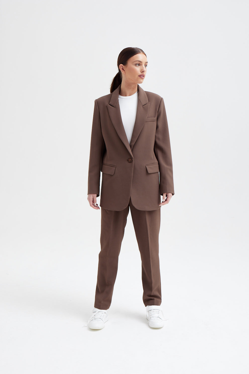 Boyfriend Blazer - Espresso