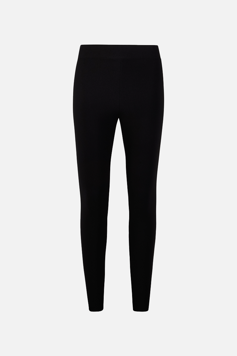 Spandex High Waisted Leggings - Black