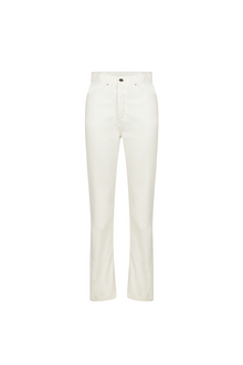 Straight Leg Jeans - Ivory