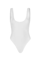 Ribbed Bodysuit - White